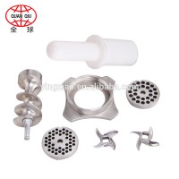 Factory directly sales manufacturer 8/12/22/32/42# plate and blade knife sales good in turkey market meat grinder spare parts